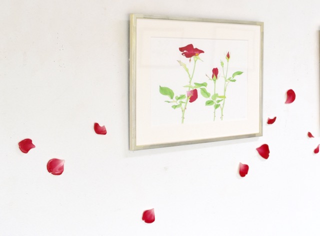 水彩画　Petal-展示