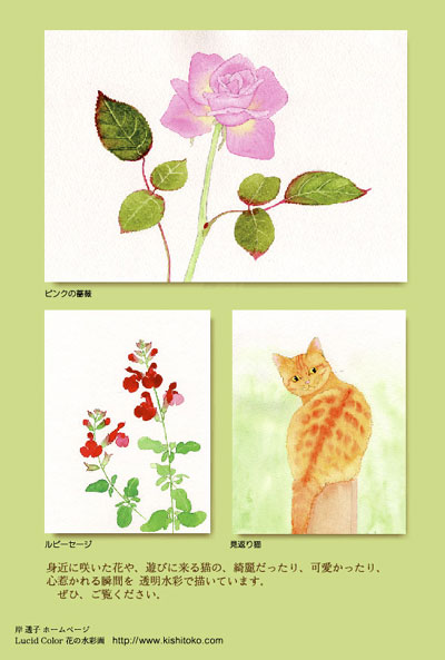 個展のお知らせ 2008.04.24〜29 ギャラリーナカノにて